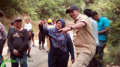 Dinas PUPR Garut, Cepat Tanggap Tangani Tanah Longsor Pakenjeng